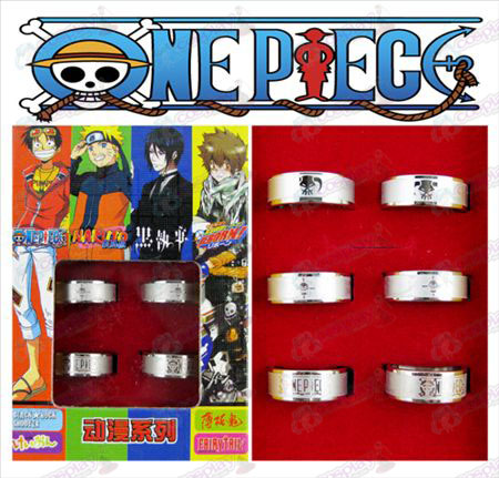 One Piece Accessories Ice Frosted Ring (6 / set)