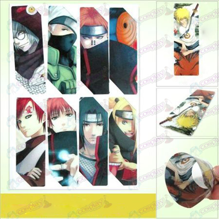 SQ018-Naruto anime big Bookmarks (5 version of the price)