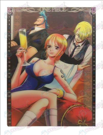 Stereoscopic prints (One Piece Accessories3) Zhang