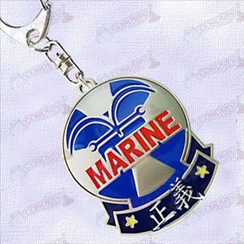 One Piece Accessories-Navy Badge of Justice hanging buckle