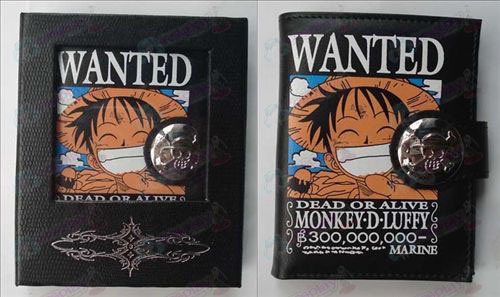 One Piece Accessories Luffy wallet (color)