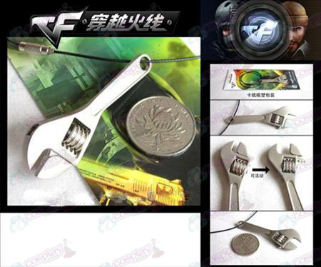 CrossFire Accessories Wrench Necklace