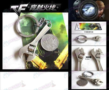 CrossFire Accessories Wrench Keychain