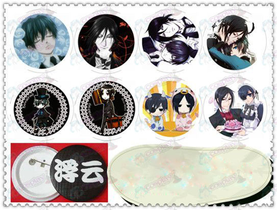 58MM Gyrosigma badge-Black Butler AccessoriesD paragraph
