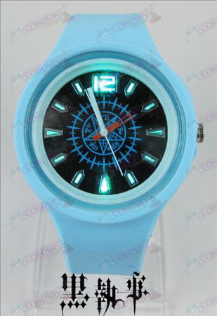 Colorful flashing lights sport watch-Black Butler Accessories