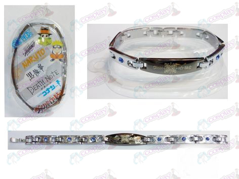 Vampire flower logo stainless steel diamond bracelet