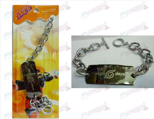Naruto large 0 word chain bracelet