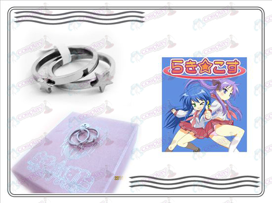 Lucky Star Accessories stainless steel couple rings A Style