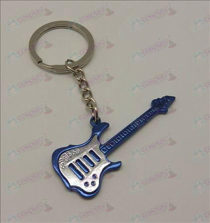 Light Tone Guitar Keychain (Blue)
