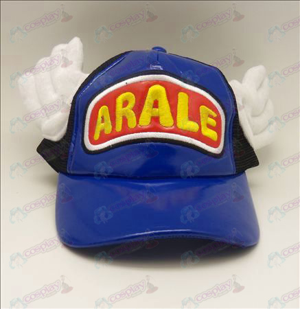 D Ala Lei hat (blue - red)