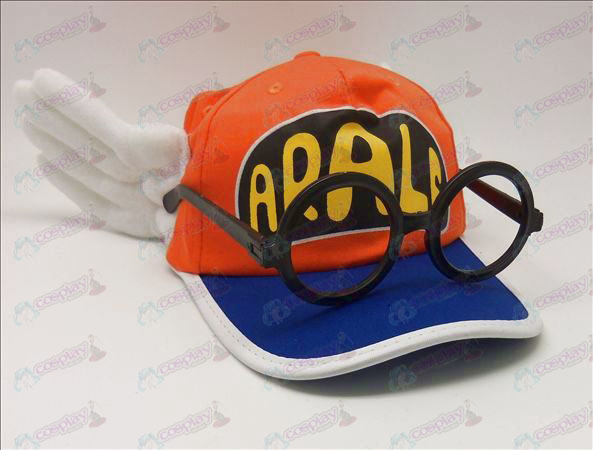 Ala Lei hat + glasses (orange)