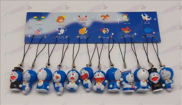 12 Doraemon doll Strap