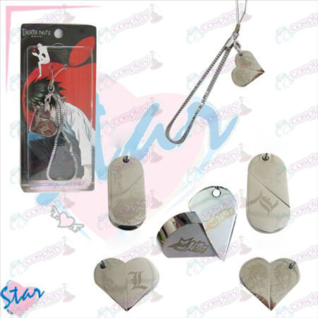 Death Note Accessories Strap heart-shaped transition