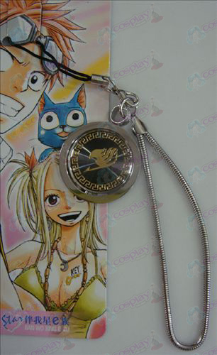 Black Steel Strap Fairy Tail Accessories gold