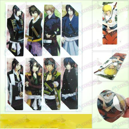 SQ004-Hakuouki Accessories anime big Bookmarks (5 version of the price)