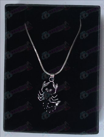 Saint Seiya Accessories scorpion necklace (black)