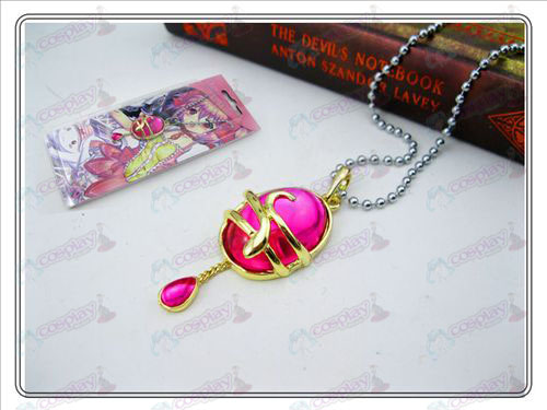 Magical Girl Accessories drop necklace (Rose Red) card installed AA paragraph