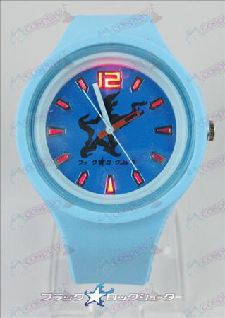 Colorful flashing lights sport watch-Lack Rock Shooter Accessories