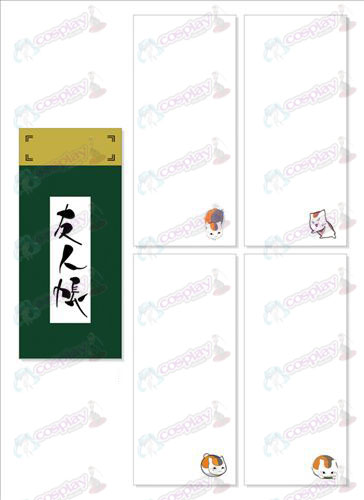 Natsume's Book of Friends Accessories Long Scratch Pad 024