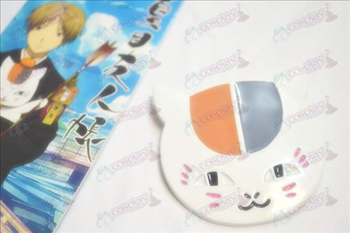 Natsume's Book of Friends Accessories owl brooch large white