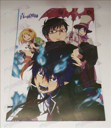 42 * 29Blue Exorcist Accessories embossed posters (8 / set)