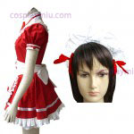 Red Gothic Lolita Cosplay Costume