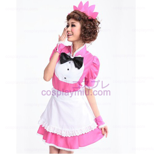 Lolita Cosplay costume/Peach Pink Barbie Doll Maid Costumes