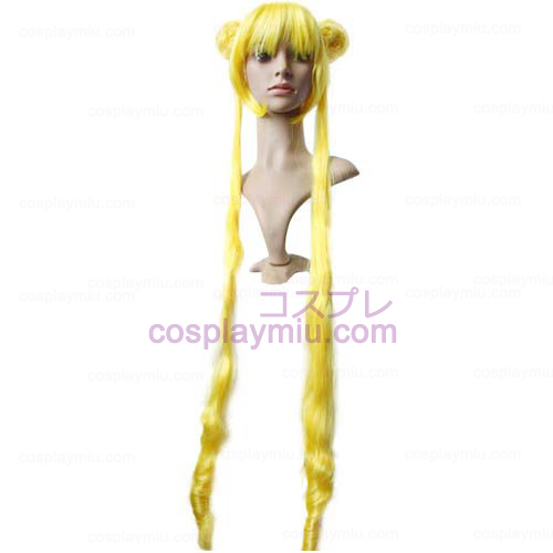 Sailor Moon Usagi Tsukino Cosplay Wig 130cm