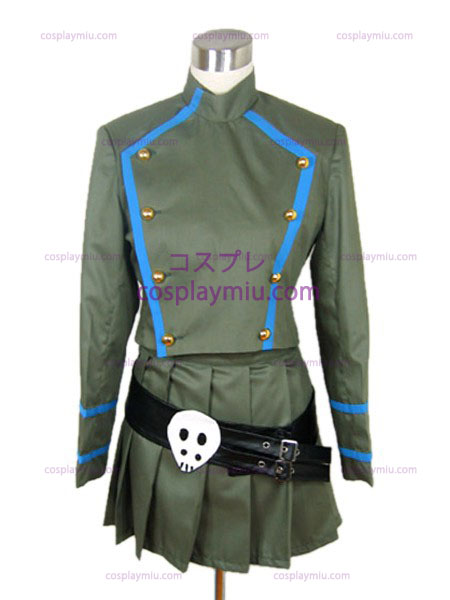 Skull Hitman REBORN Chrome tutor uniform costume
