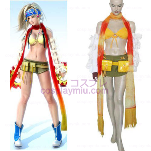 Final fantasy Rikku Cosplay Costume