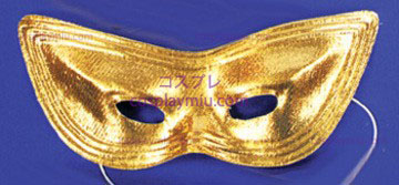 Harlequin Mask,Lame,Gold