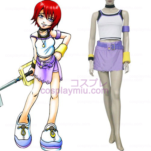 Kingdom Hearts 1 Kairi Women's Cosplay Costume