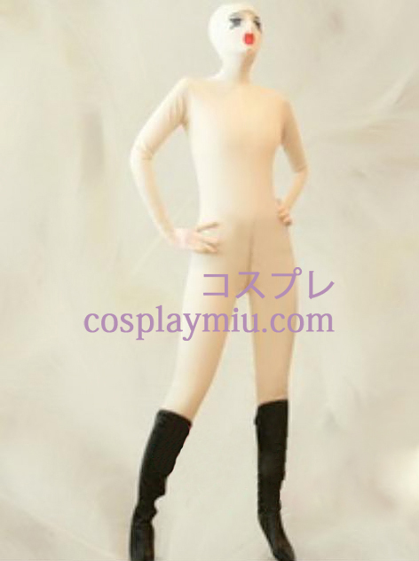 Open Mouth And Nose Latex Costume